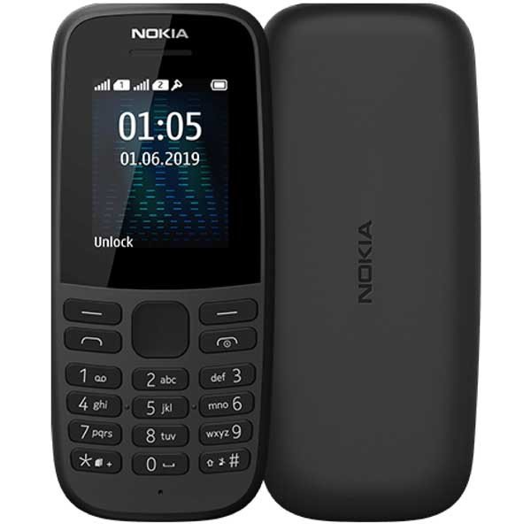Mobitel mobile new new nokia 105 classic (dual sim) slider phone in UK, classic mobile phone all colors